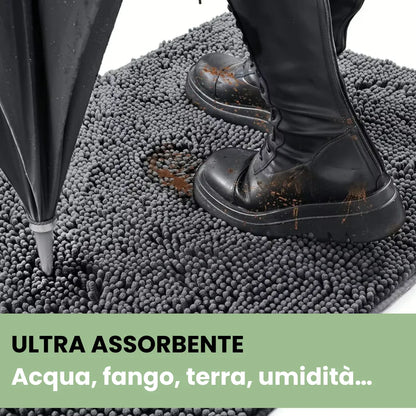 Tappeto ultra assorbente – zampe di animali