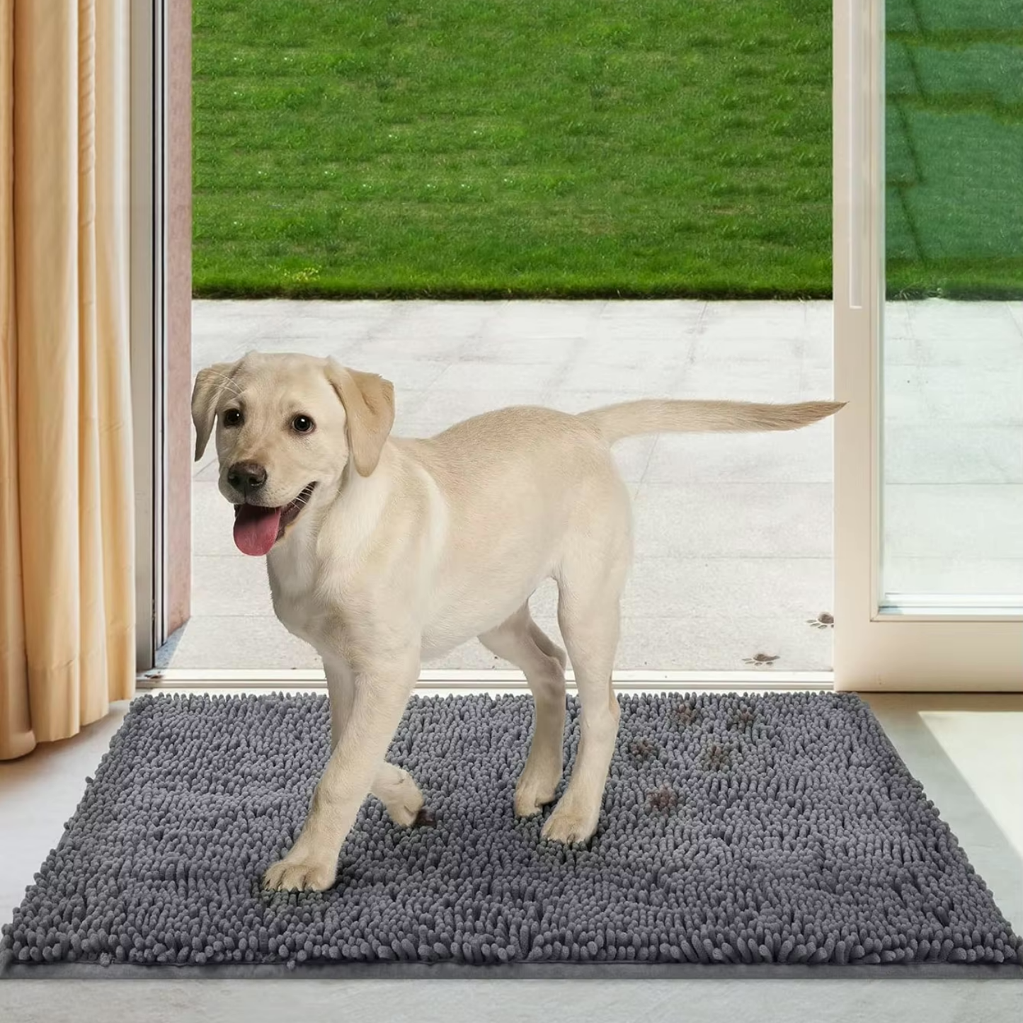 Tappeto ultra assorbente – zampe di animali