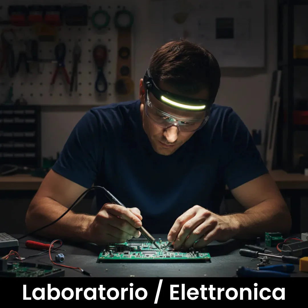 Dmoria™ LED - Lampada frontale 230°